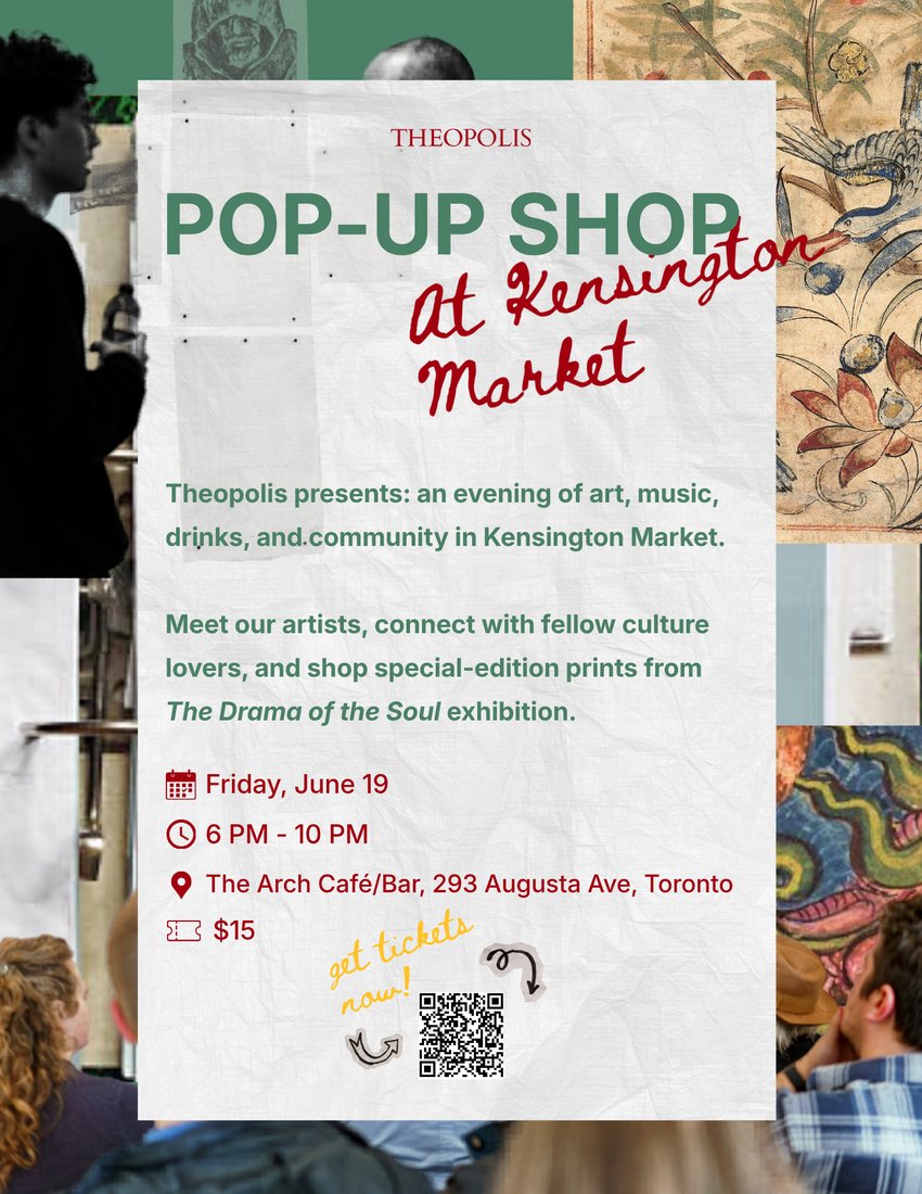 Pop-Up Shop at Kensington Market — event poster